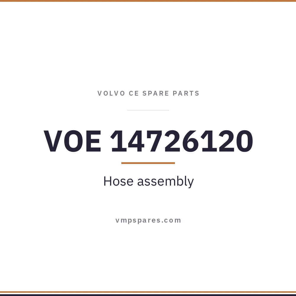 VOE 14726120 – Hose assembly