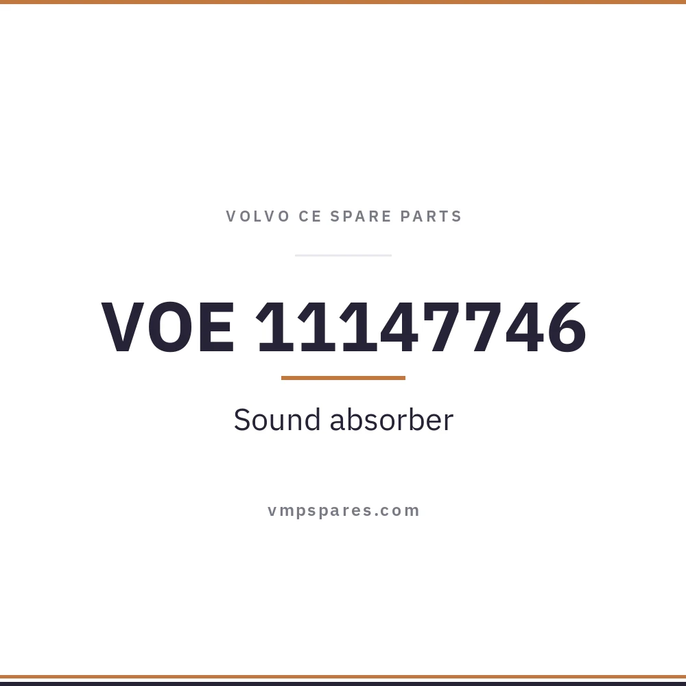 VOE 11147746 – Sound absorber