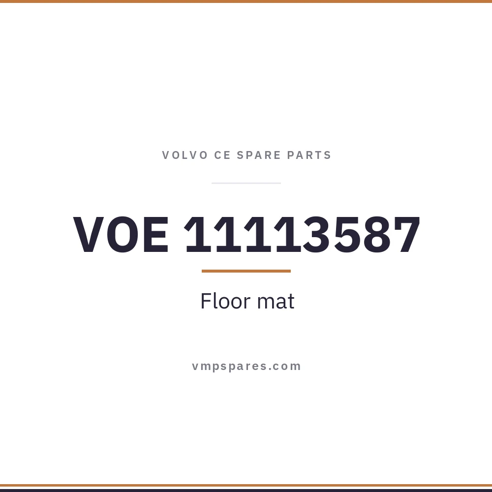 VOE 11113587 – Floor mat