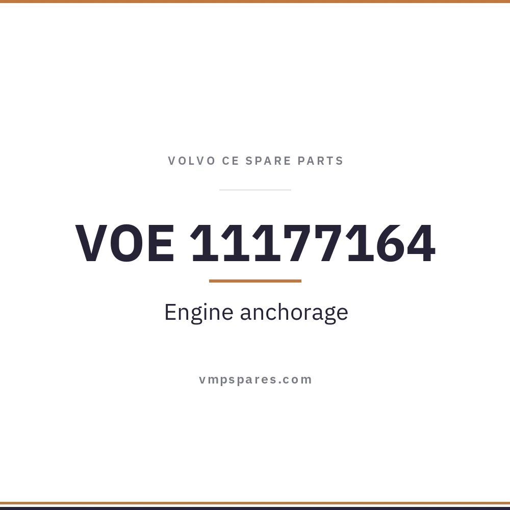 VOE 11177164 – Engine anchorage