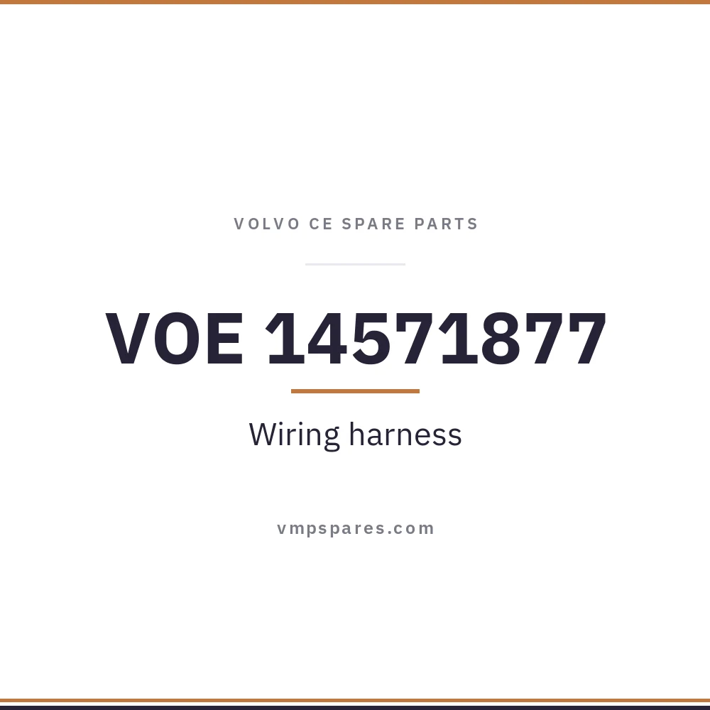 VOE 14571877 – Wiring harness