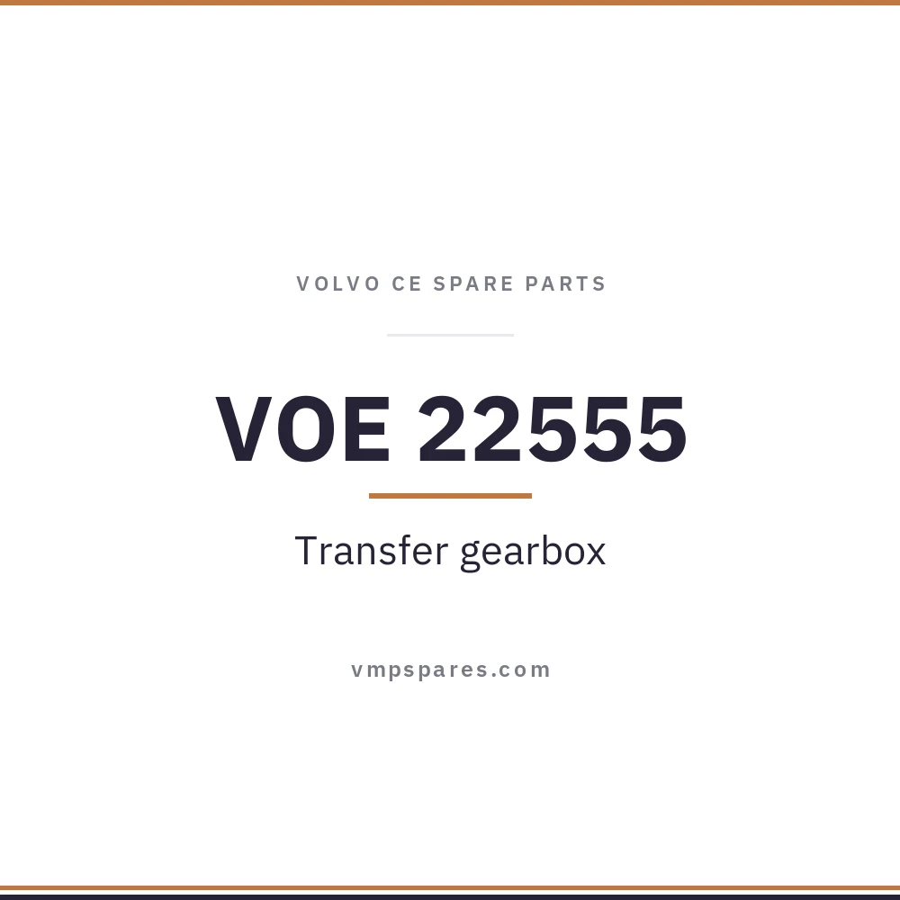 VOE 22555 – Transfer gearbox