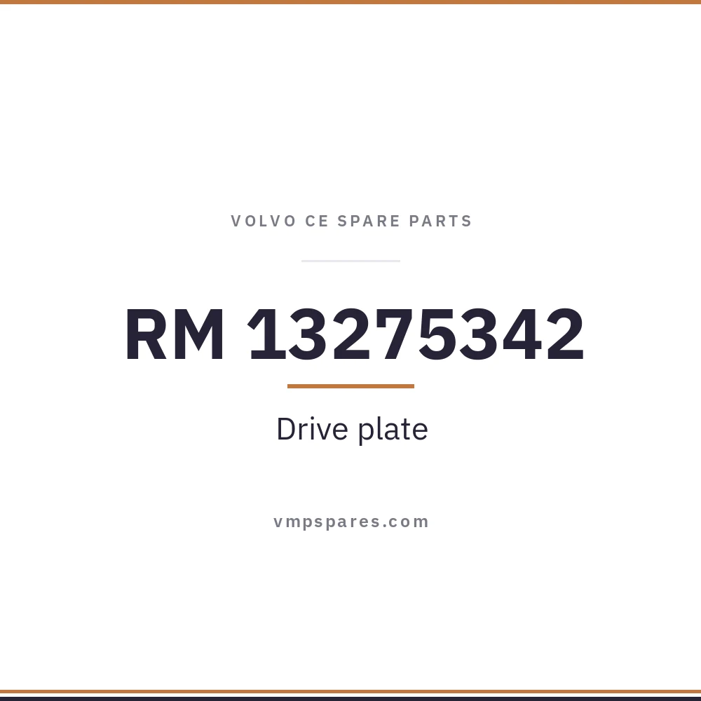 RM 13275342 – Drive plate