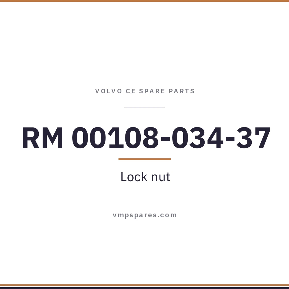 RM 00108-034-37 – Lock nut