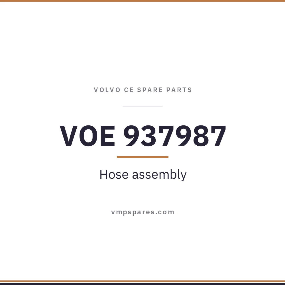 VOE 937987 – Hose assembly