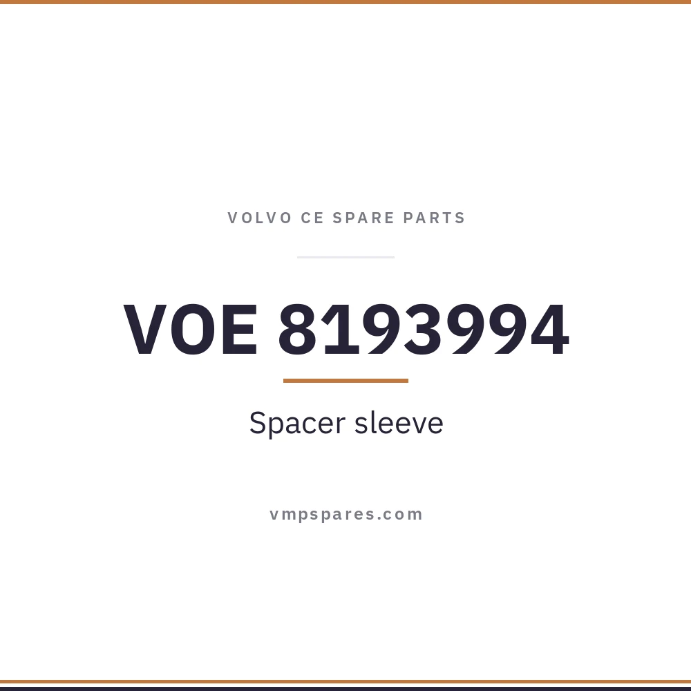 VOE 8193994 – Spacer sleeve