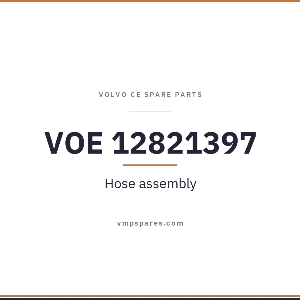 VOE 12821397 – Hose assembly