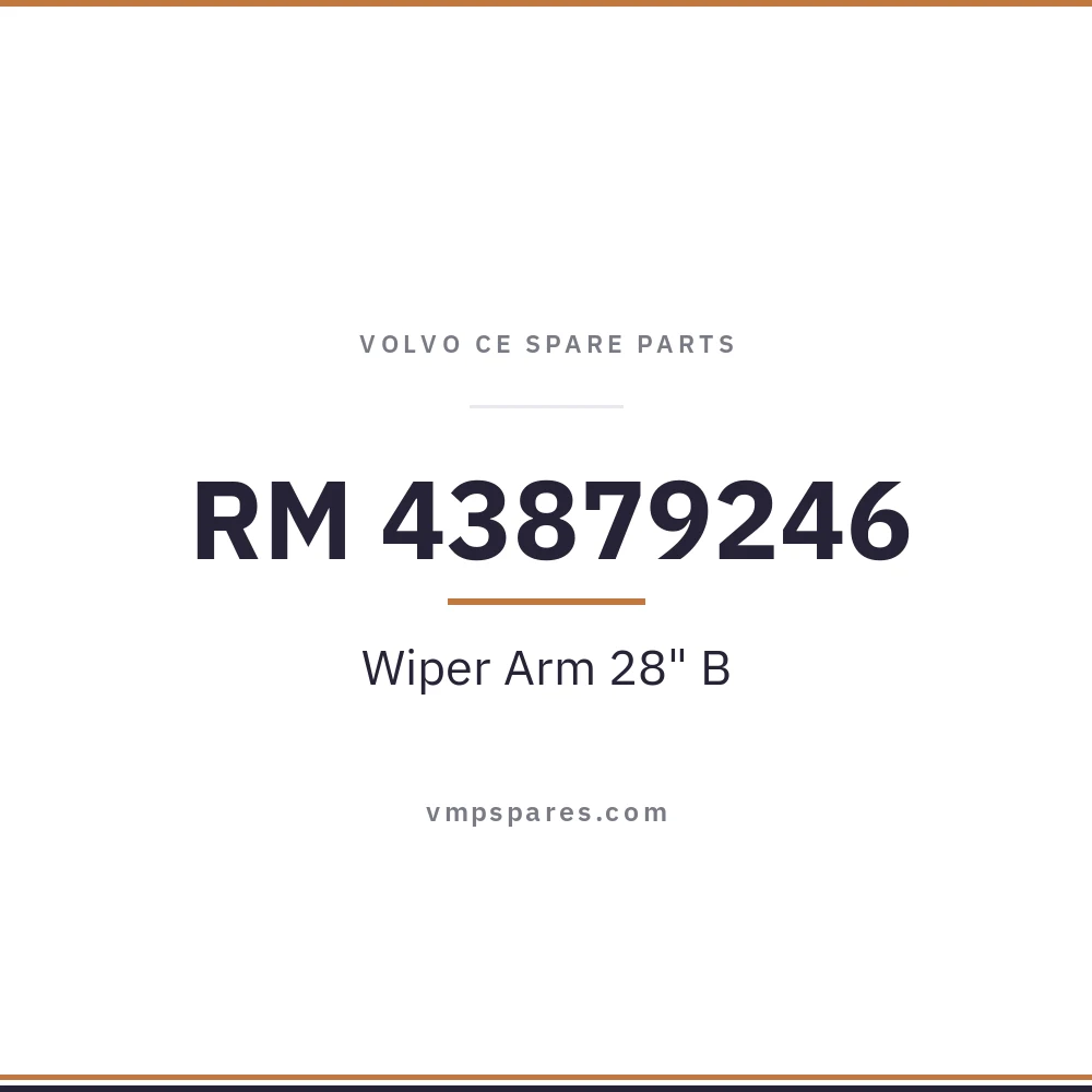 RM 43879246 – Wiper Arm 28″ B