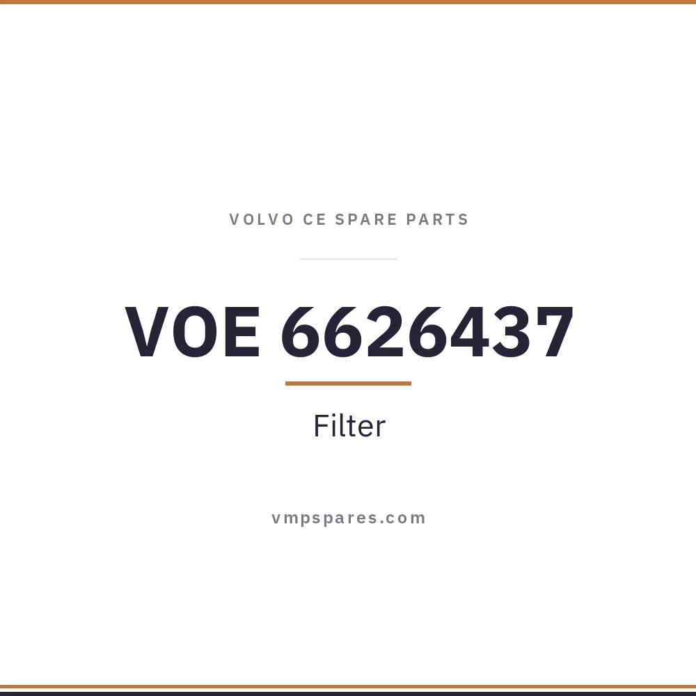 VOE 6626437 – Filter