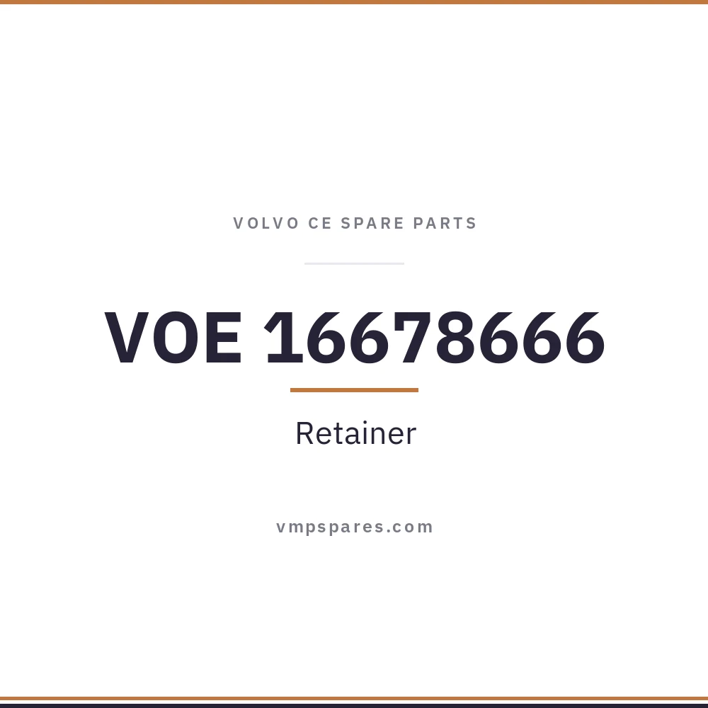 VOE 16678666 – Retainer