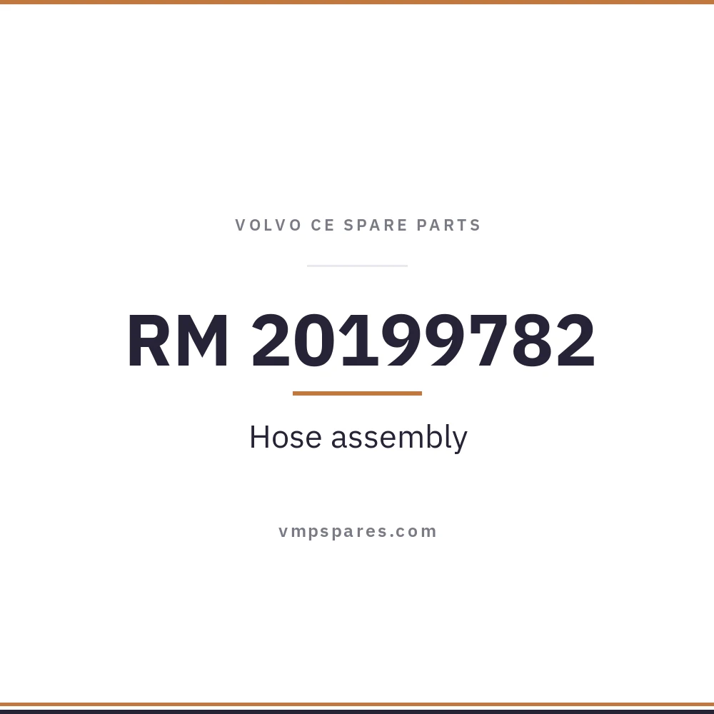 RM 20199782 – Hose assembly