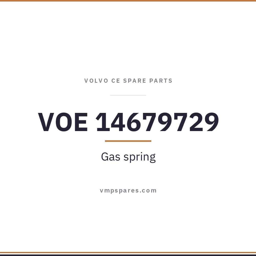 VOE 14679729 – Gas spring