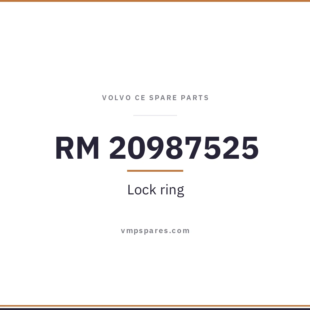 RM 20987525 – Lock ring