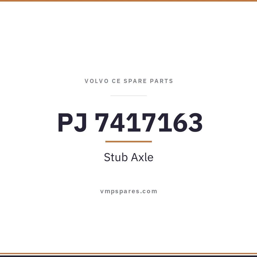 PJ 7417163 – Stub Axle