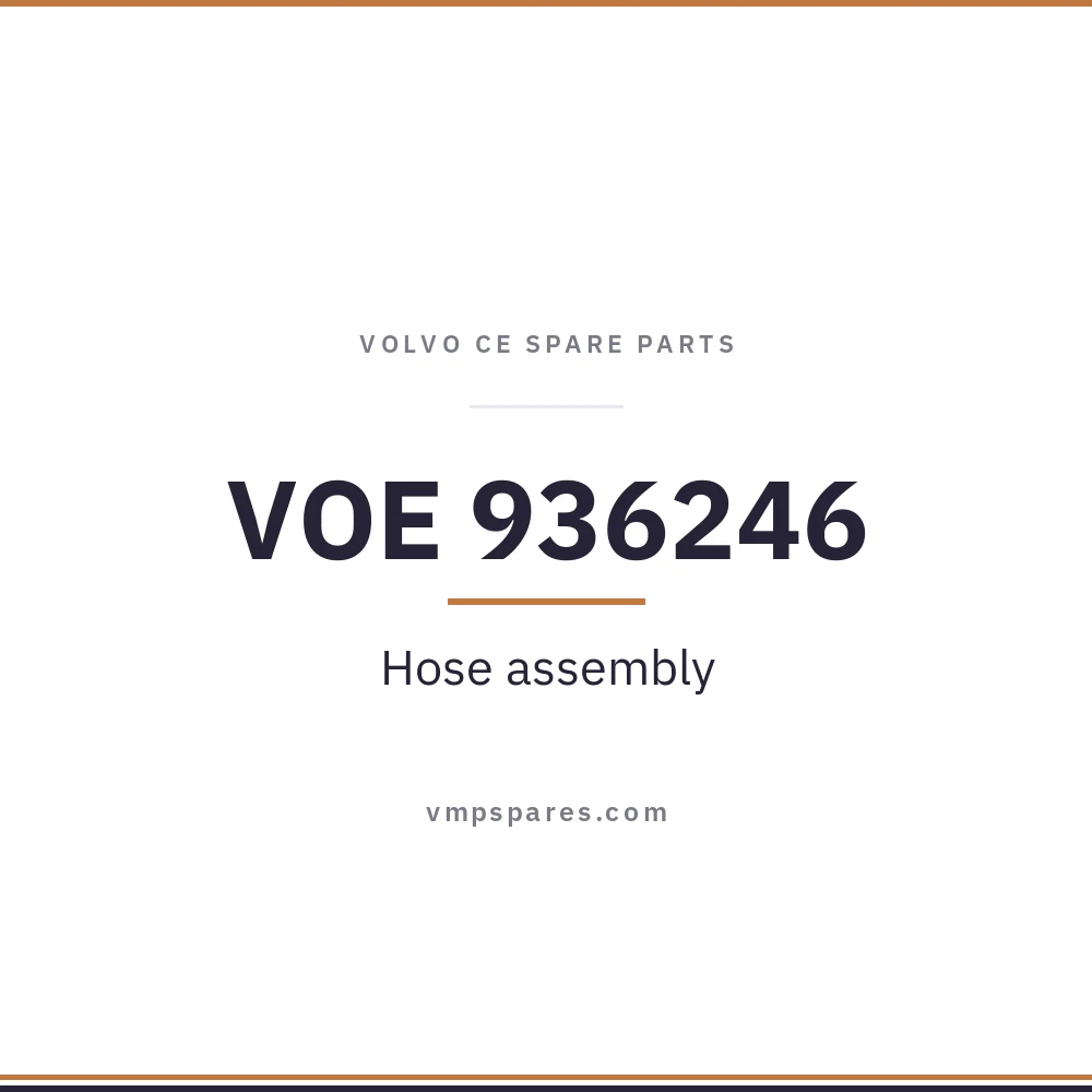 VOE 936246 – Hose assembly