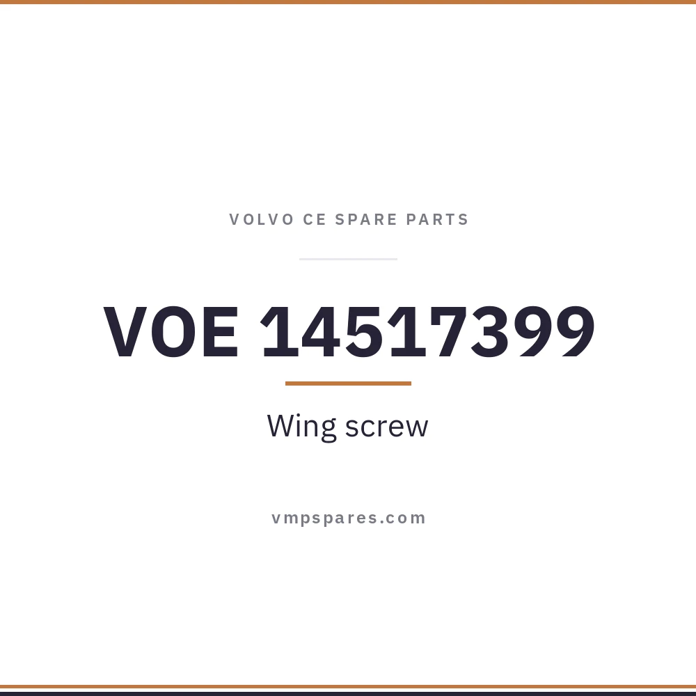 VOE 14517399 – Wing screw
