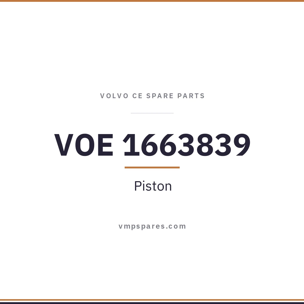 VOE 1663839 – Piston