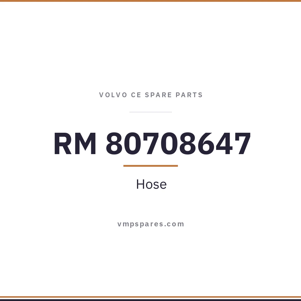 RM 80708647 – Hose