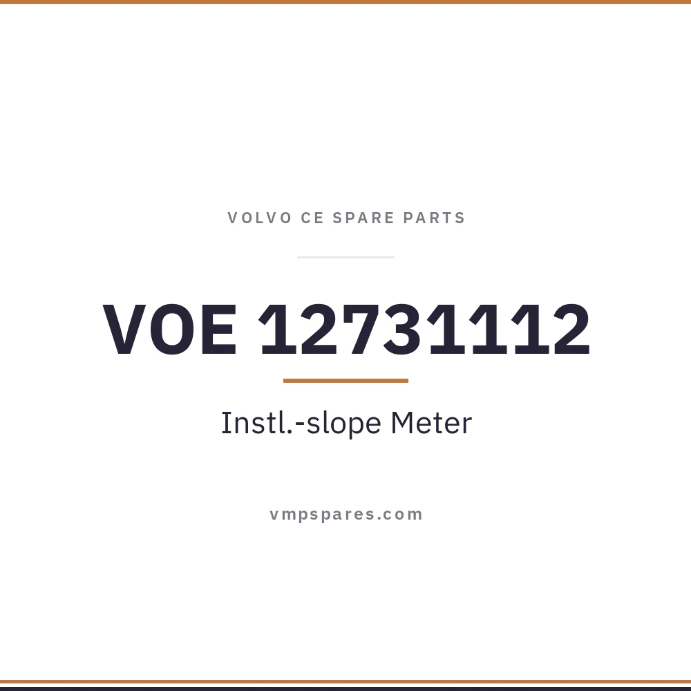 VOE 12731112 – Instl.-slope Meter