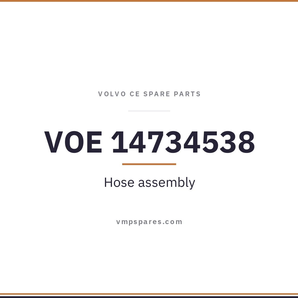 VOE 14734538 – Hose assembly