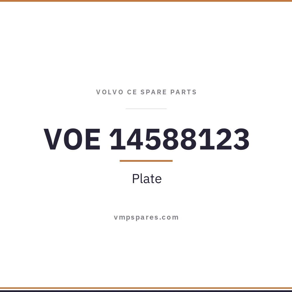 VOE 14588123 – Plate