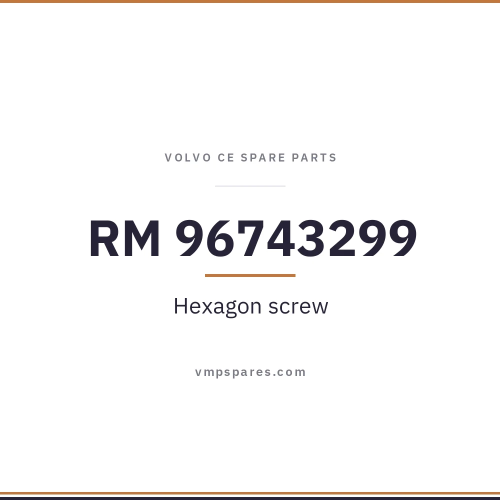 RM 96743299 – Hexagon screw