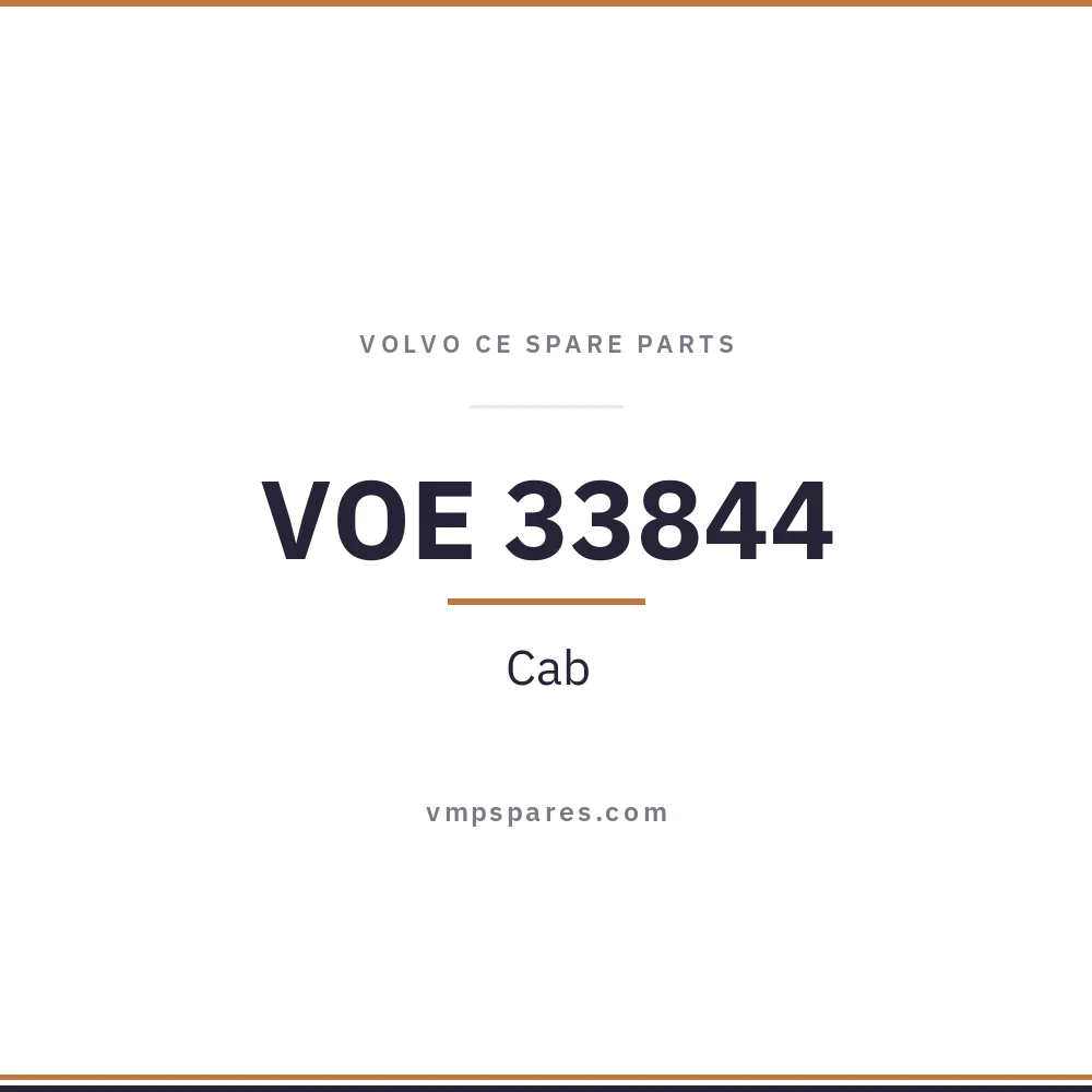 VOE 33844 – Cab