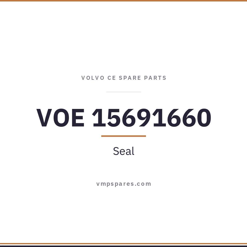 VOE 15691660 – Seal