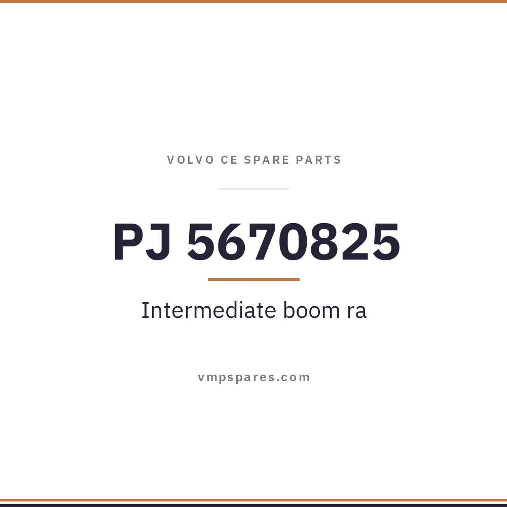PJ 5670825 – Intermediate boom ra