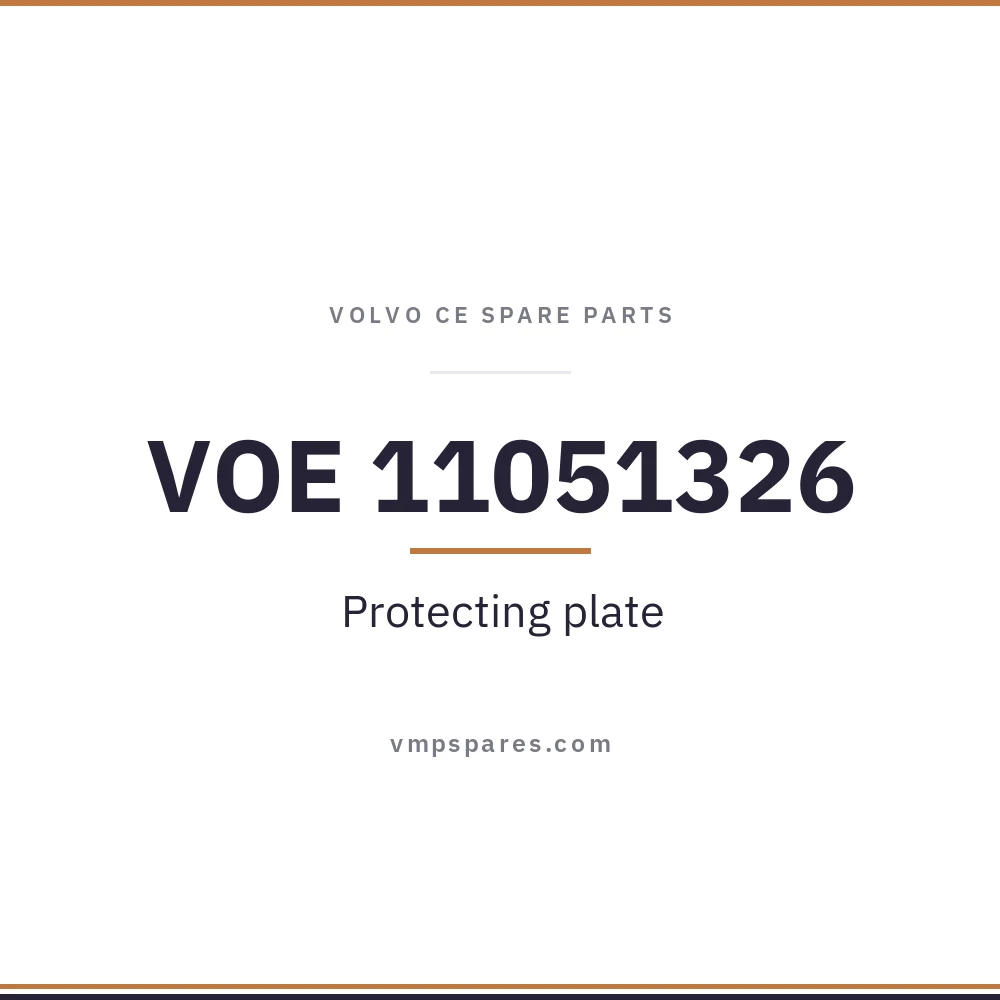 VOE 11051326 – Protecting plate