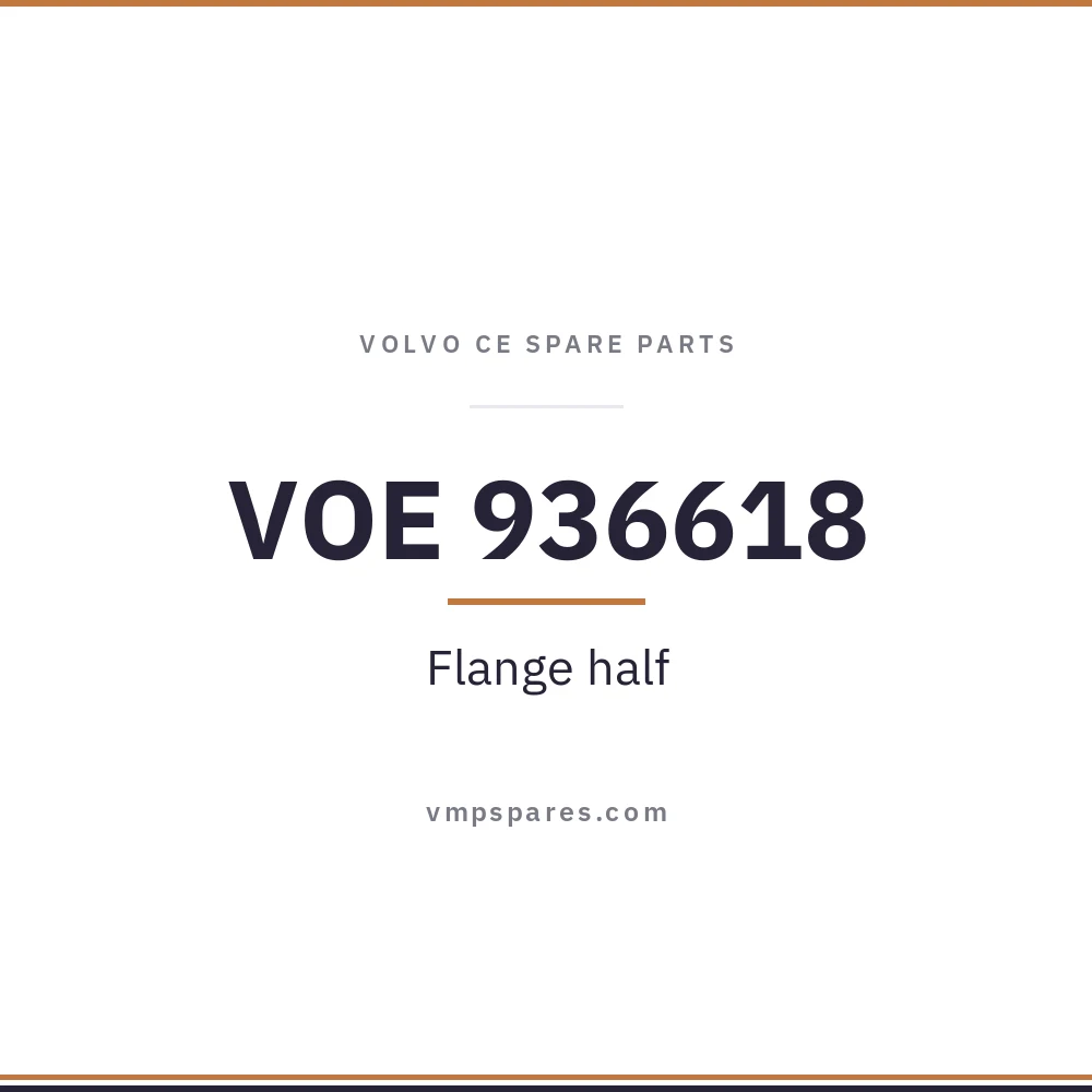 VOE 936618 – Flange half