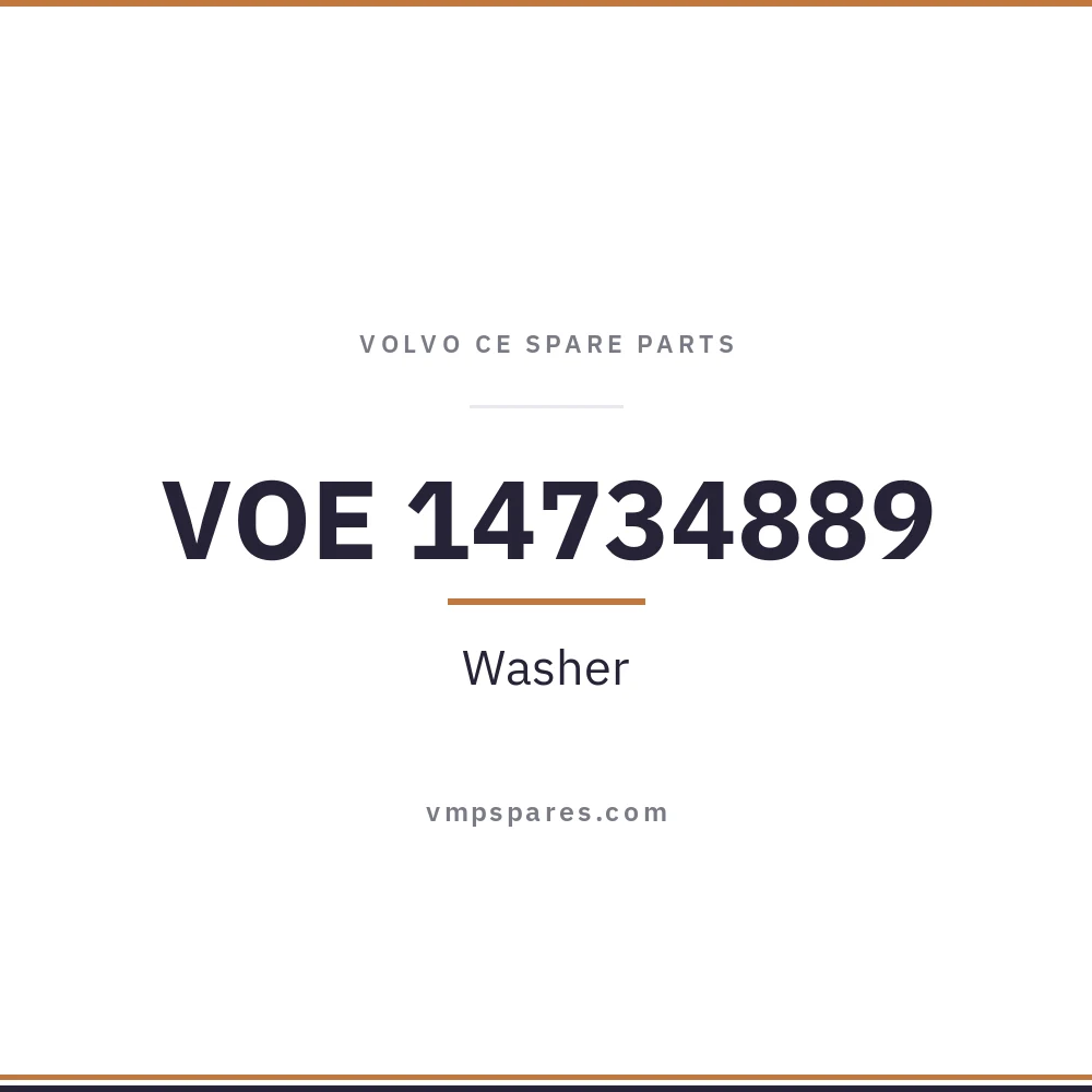 VOE 14734889 – Washer