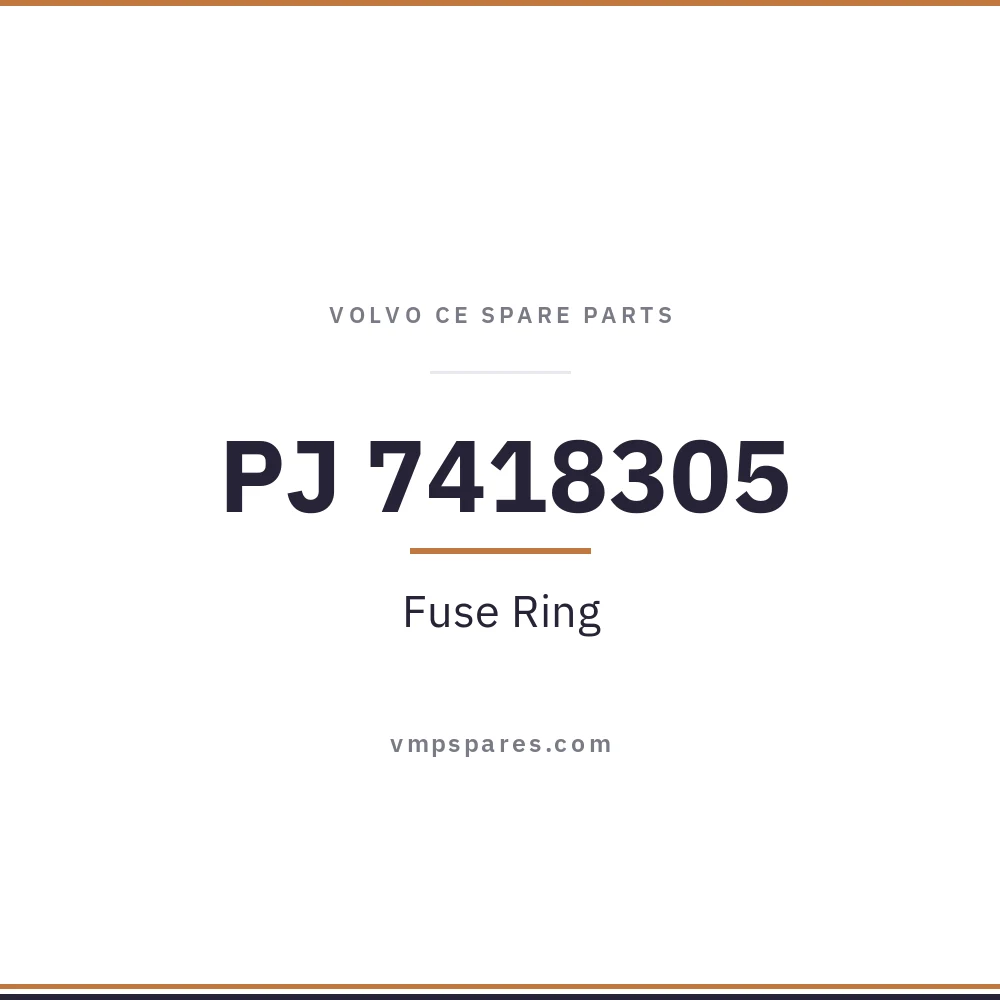 PJ 7418305 – Fuse Ring