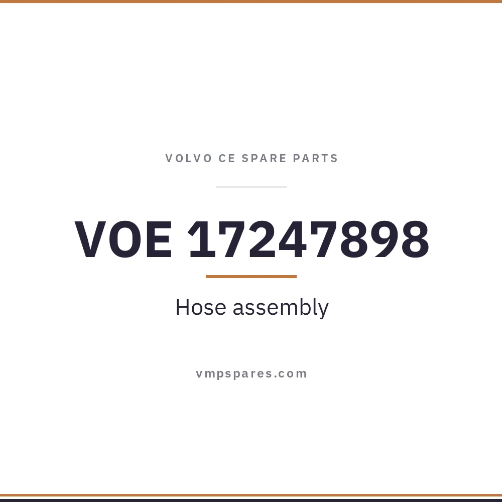 VOE 17247898 – Hose assembly