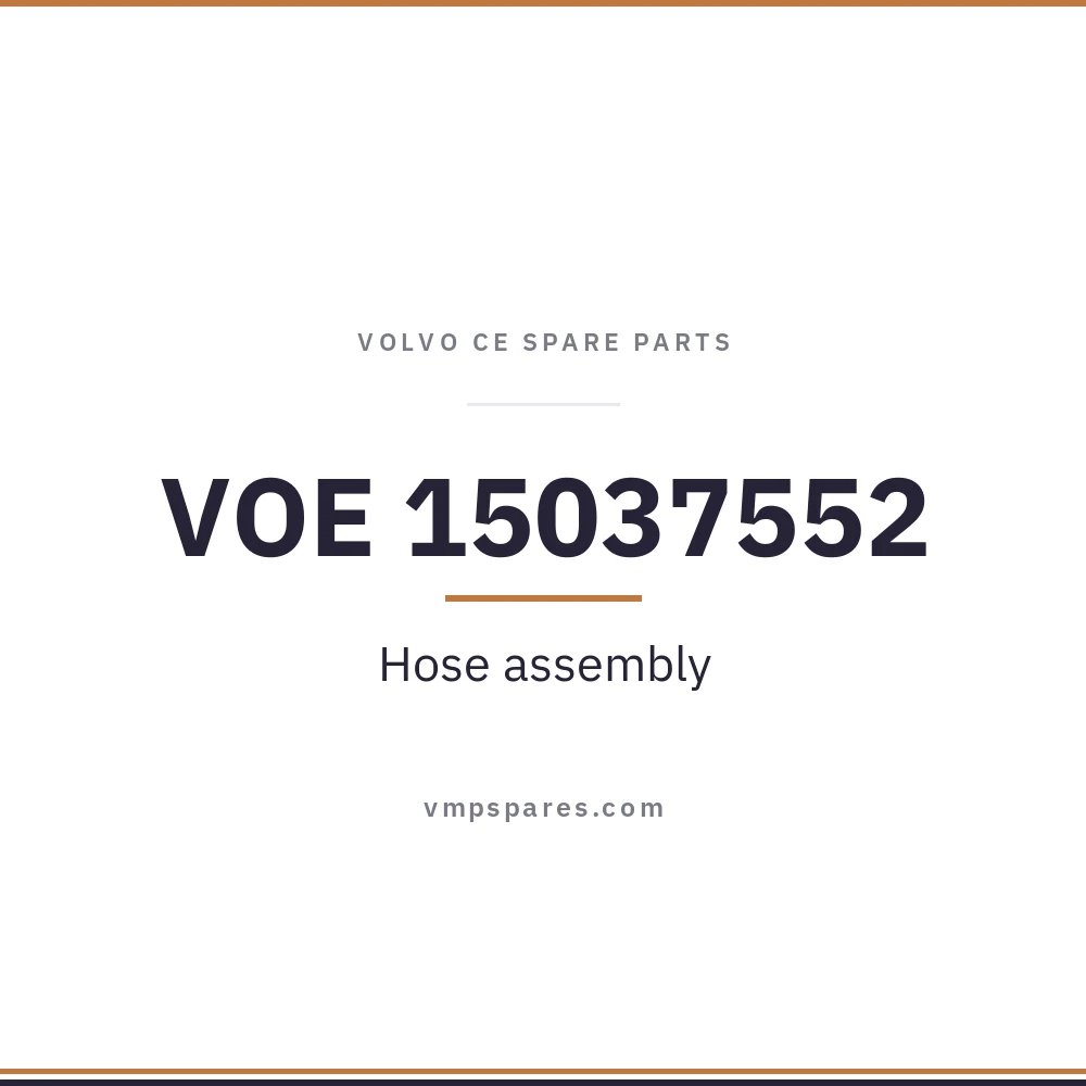 VOE 15037552 – Hose assembly