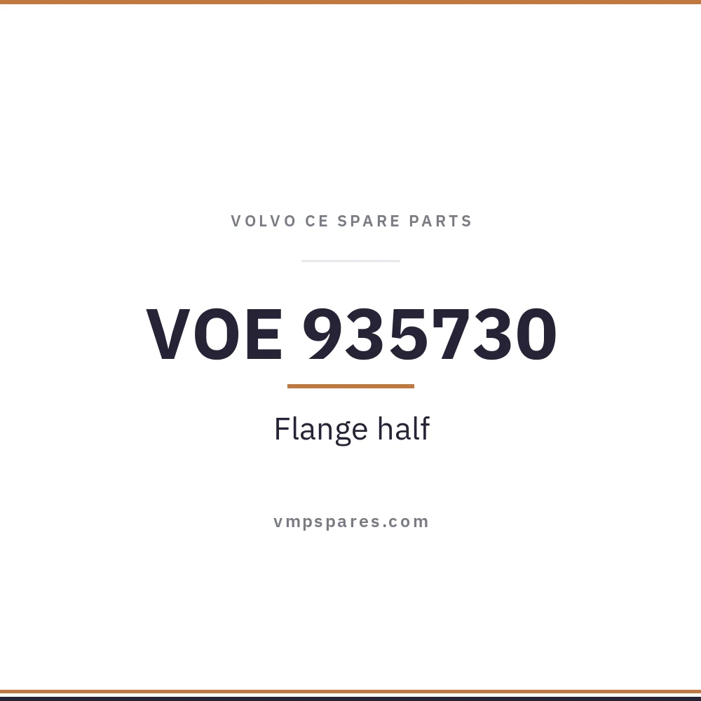 VOE 935730 – Flange half