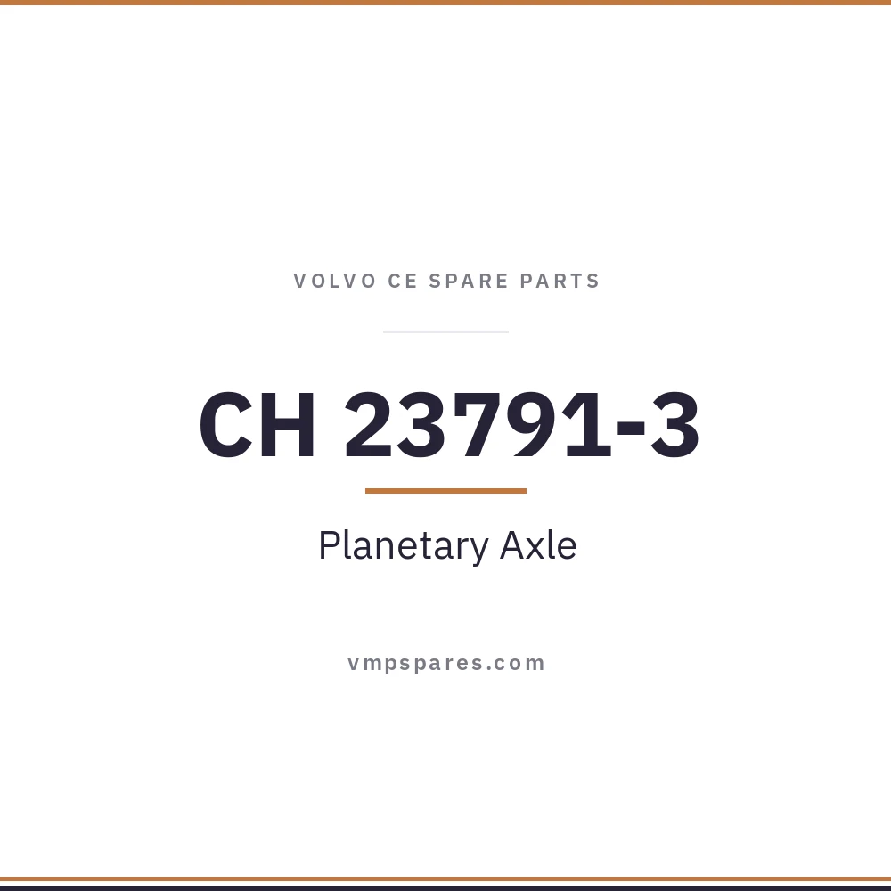 CH 23791-3 – Planetary Axle