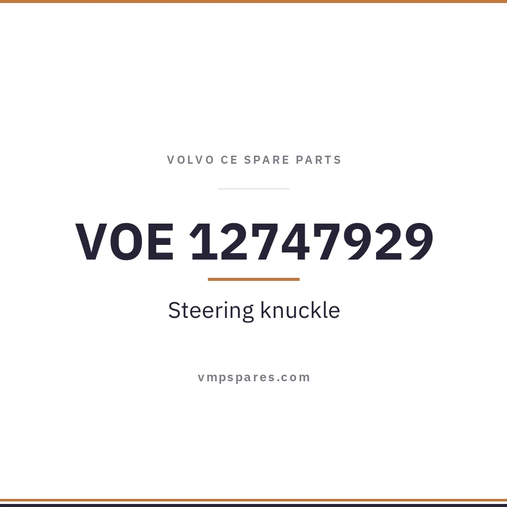 VOE 12747929 – Steering knuckle