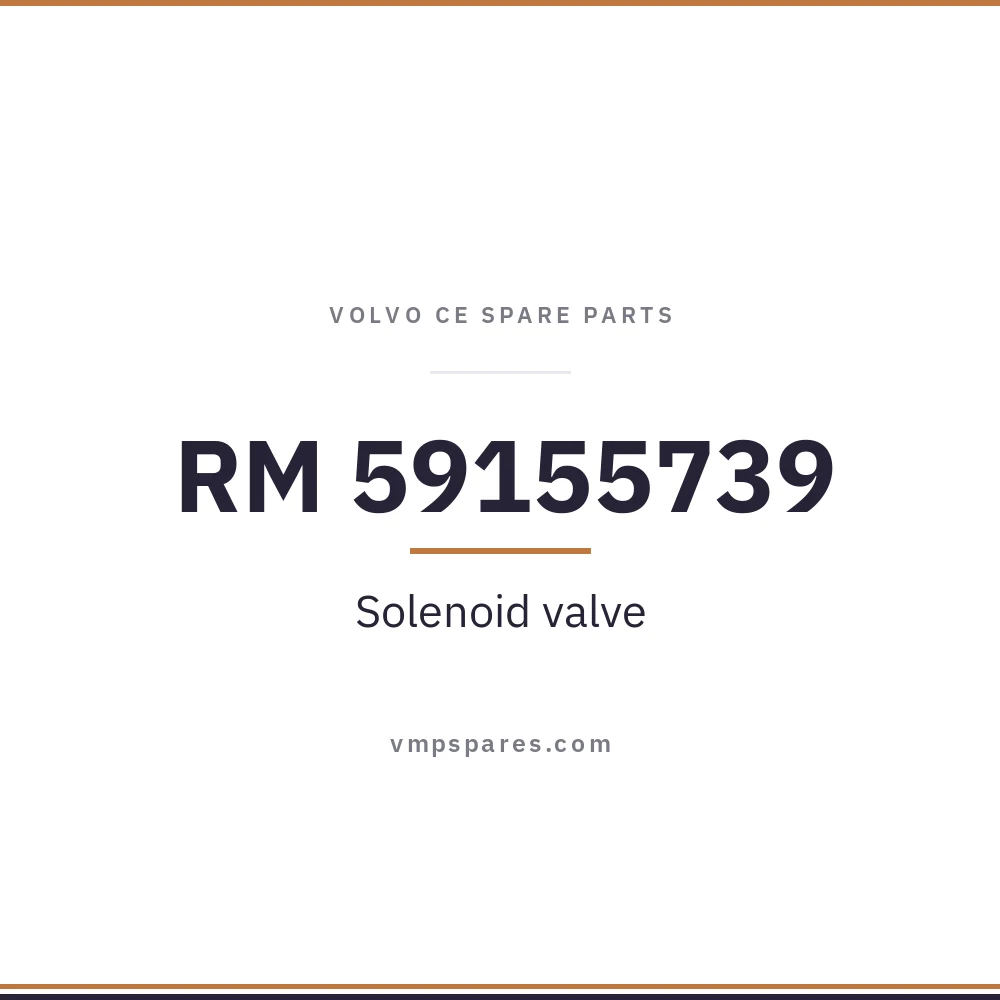 RM 59155739 – Solenoid valve