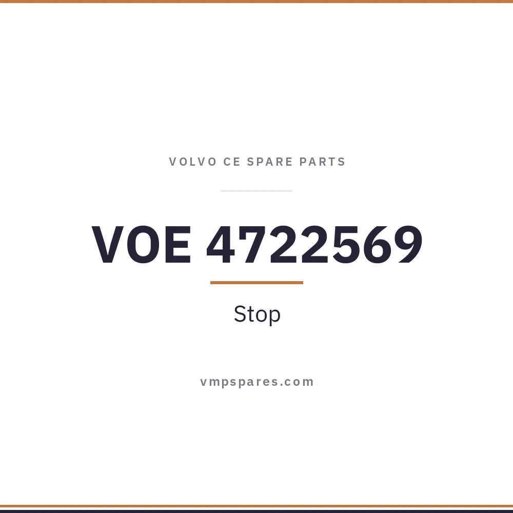 VOE 4722569 – Stop