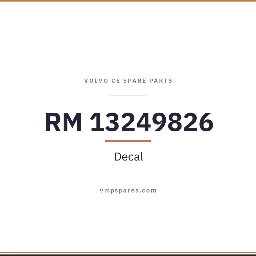 RM 13249826 – Decal