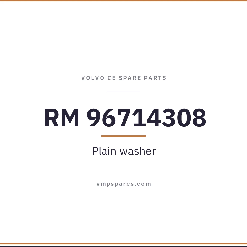 RM 96714308 – Plain washer