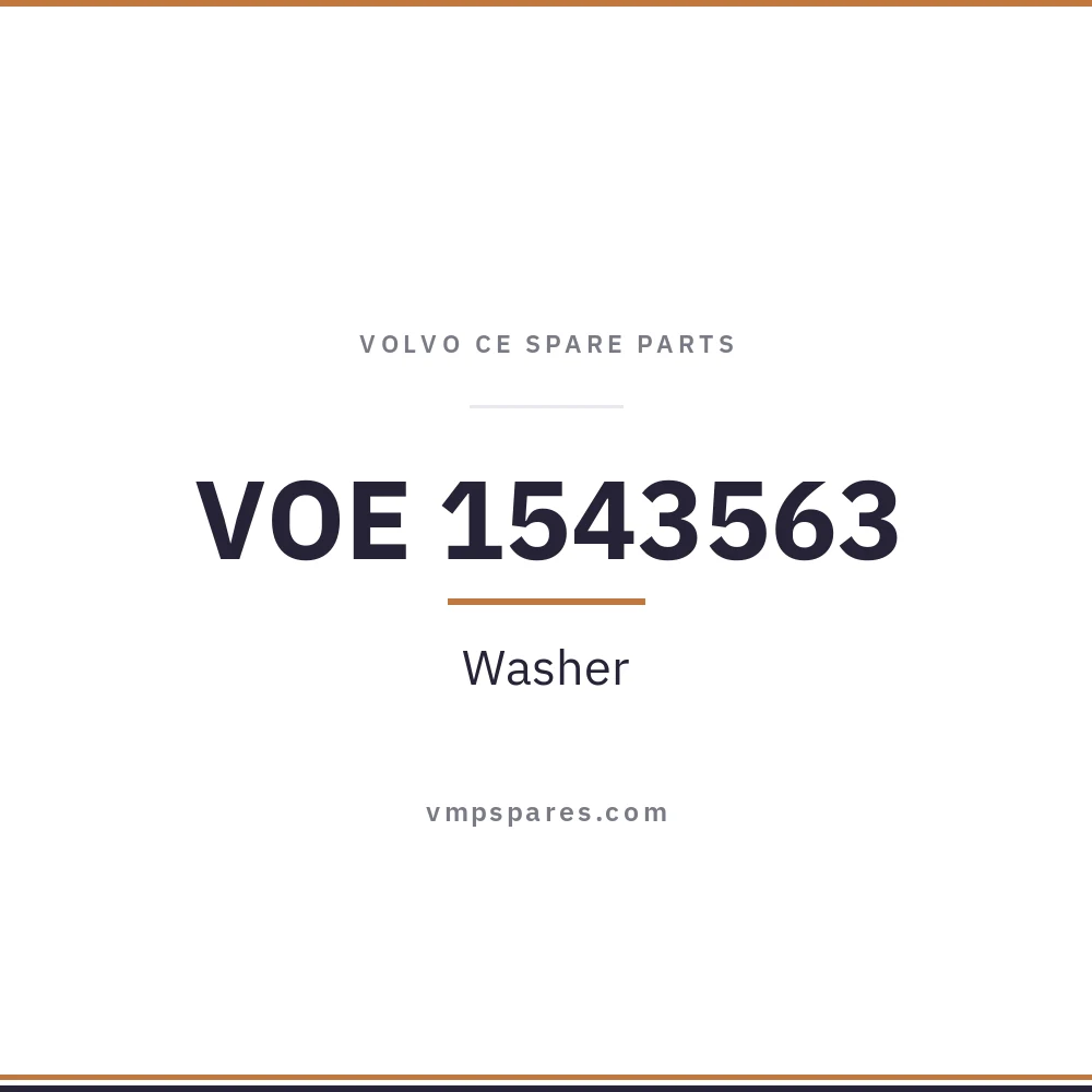 VOE 1543563 – Washer