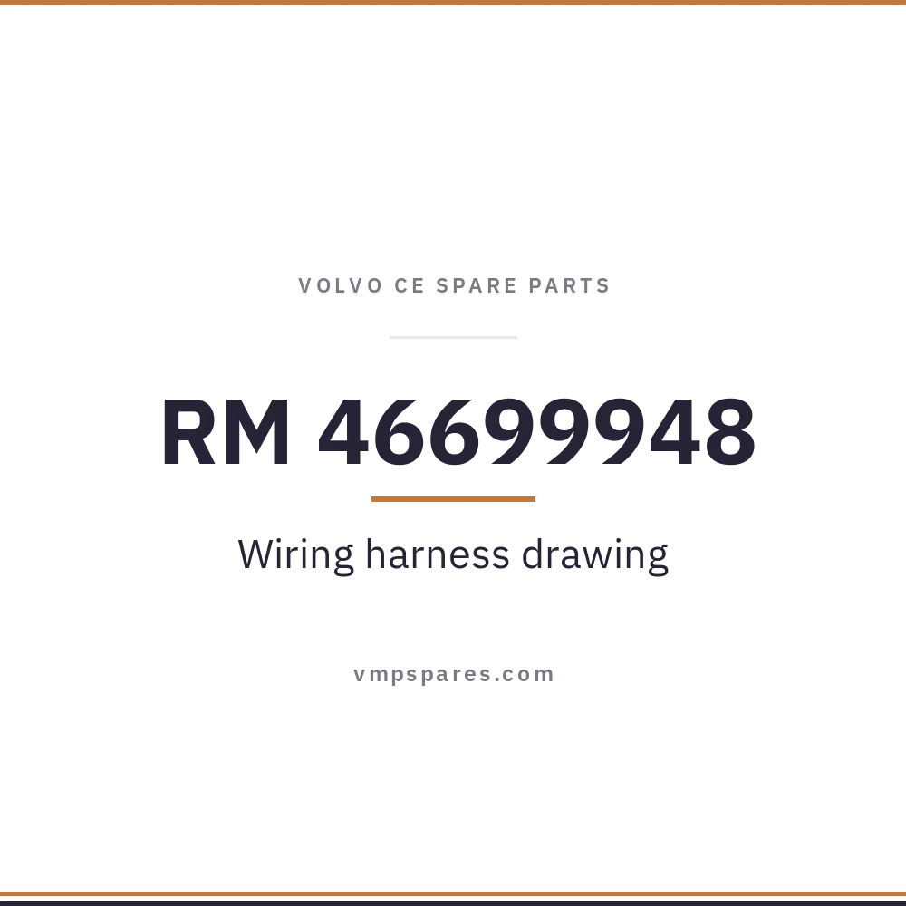 RM 46699948 – Wiring harness drawing