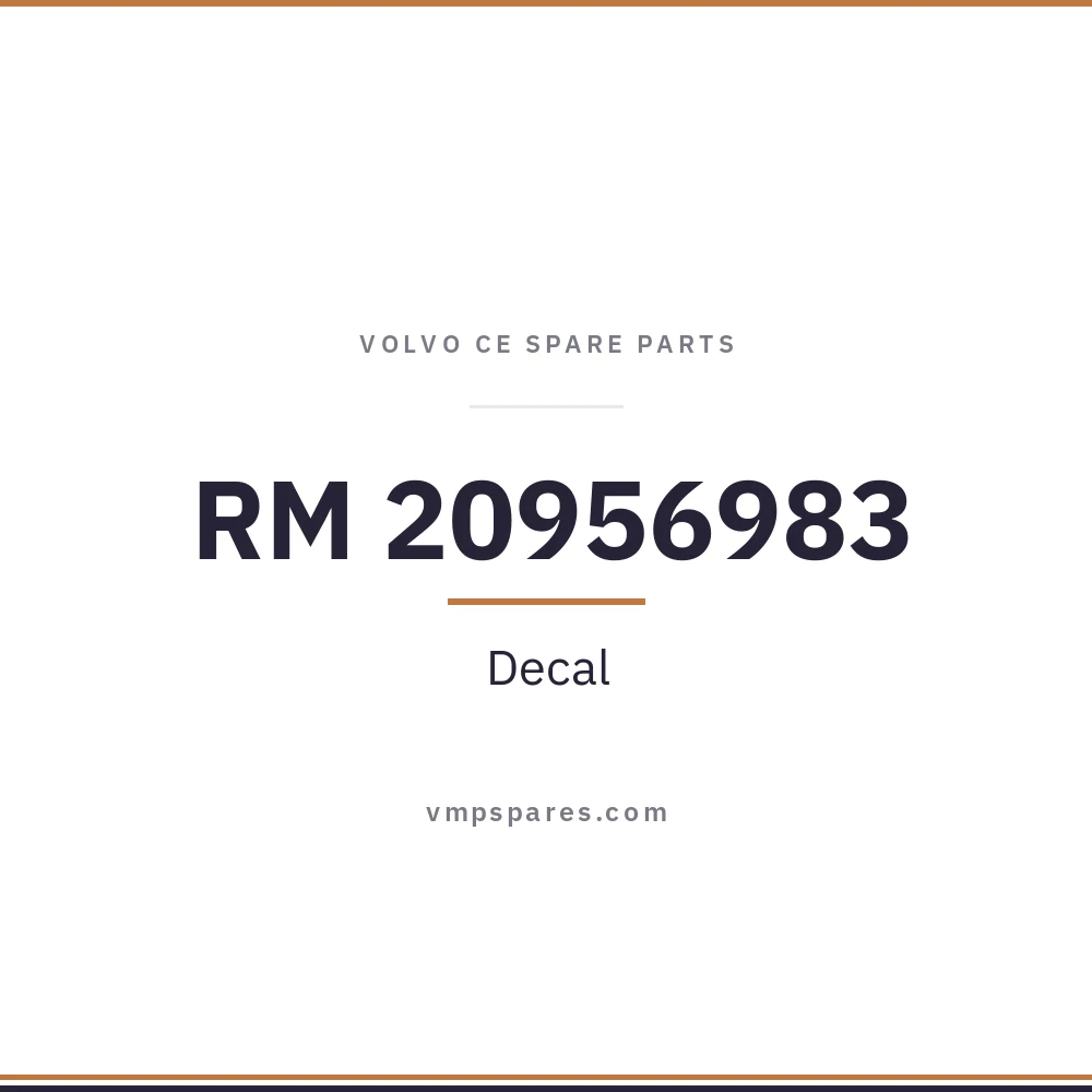 RM 20956983 – Decal