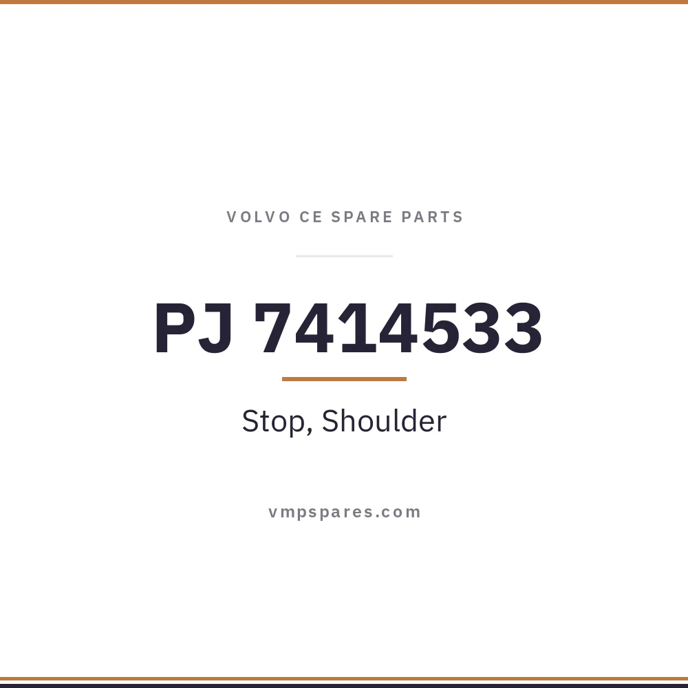 PJ 7414533 – Stop, Shoulder