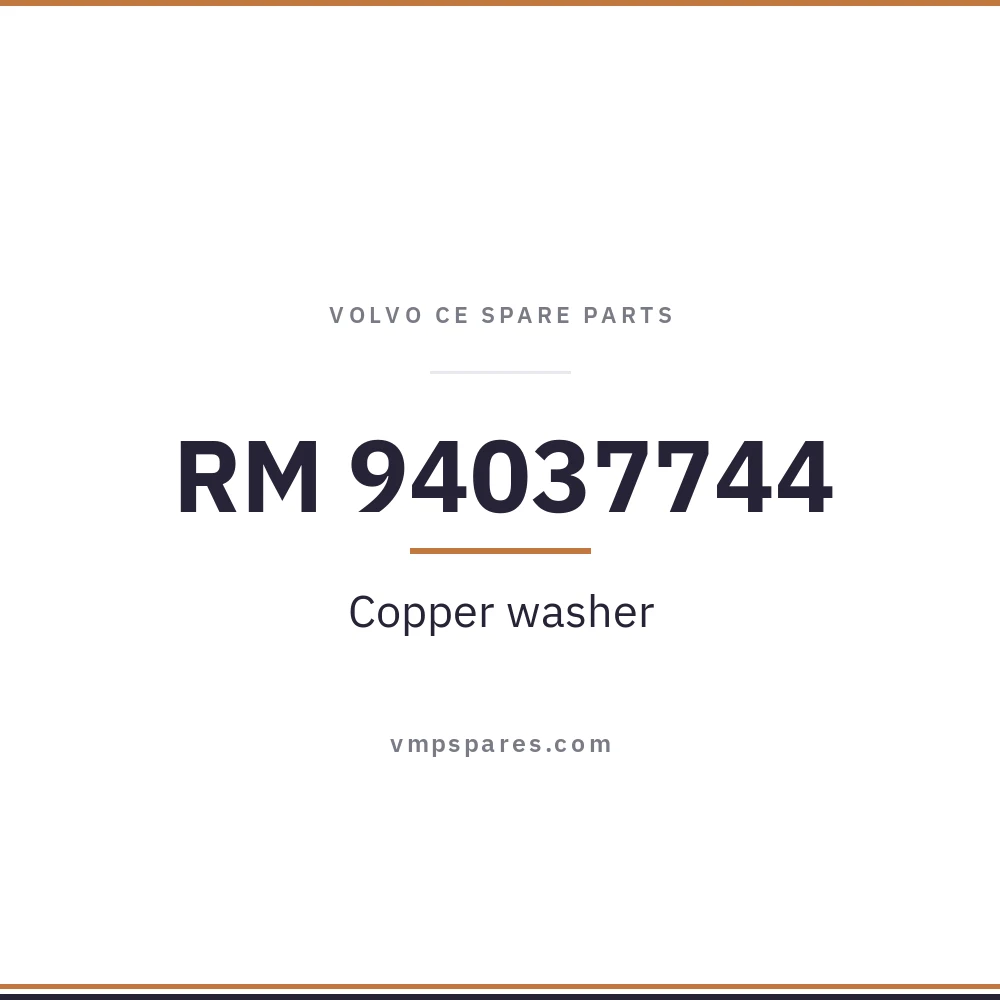 RM 94037744 – Copper washer