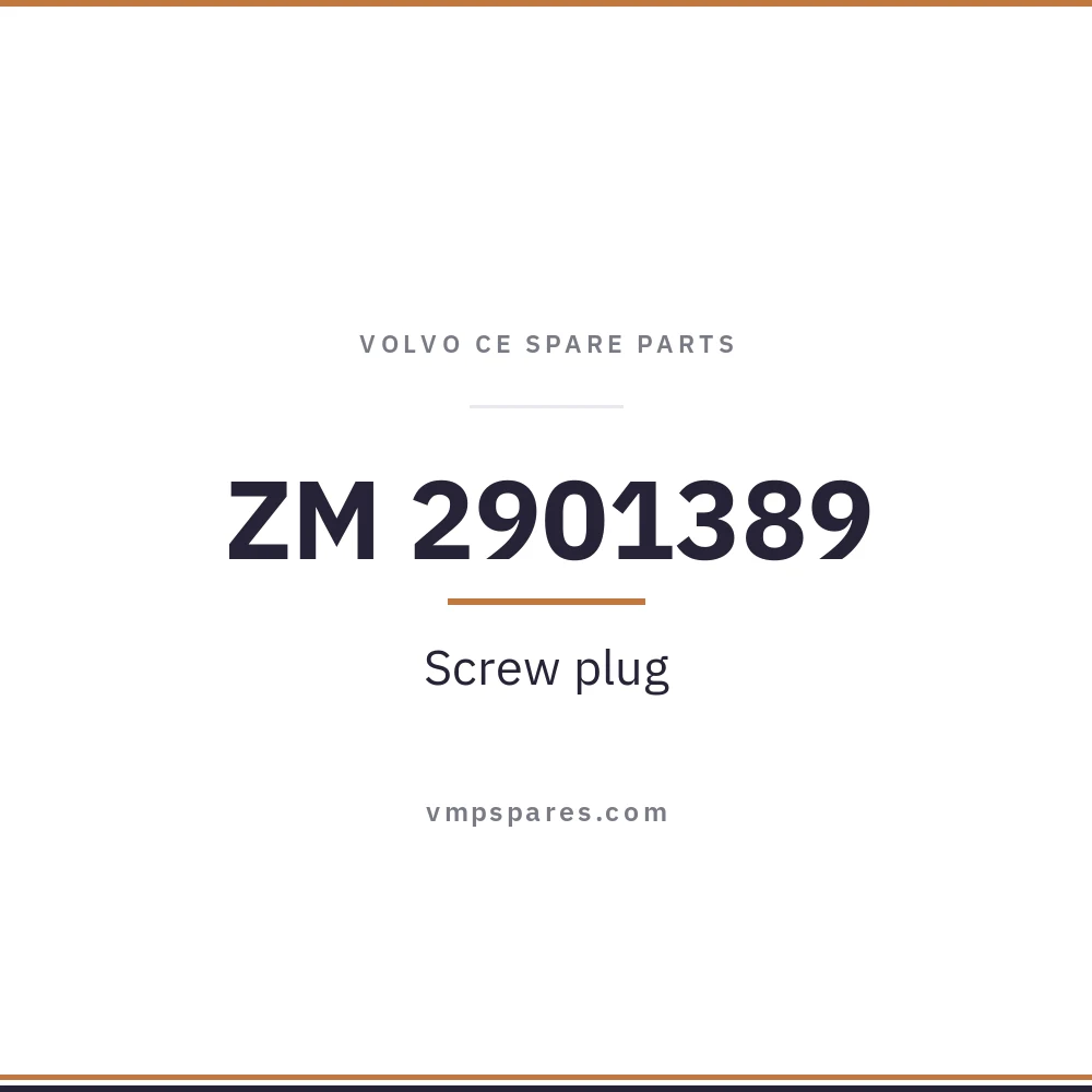 ZM 2901389 – Screw plug