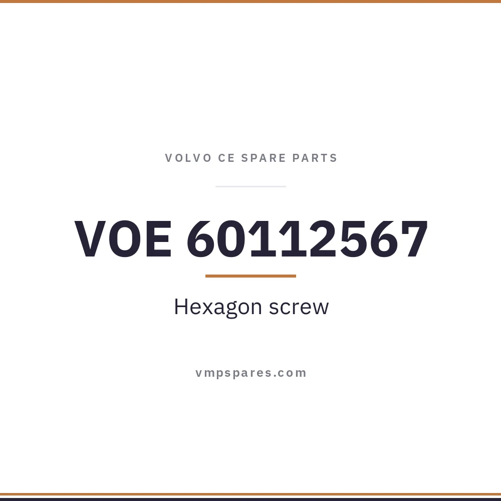 VOE 60112567 – Hexagon screw