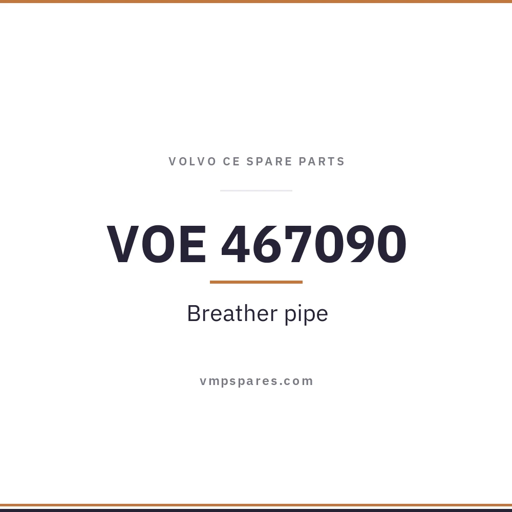VOE 467090 – Breather pipe